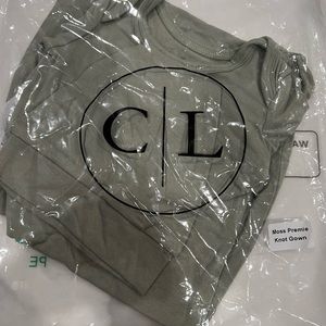 Sage Baby Knot Gown and Hat Set size:Preemie